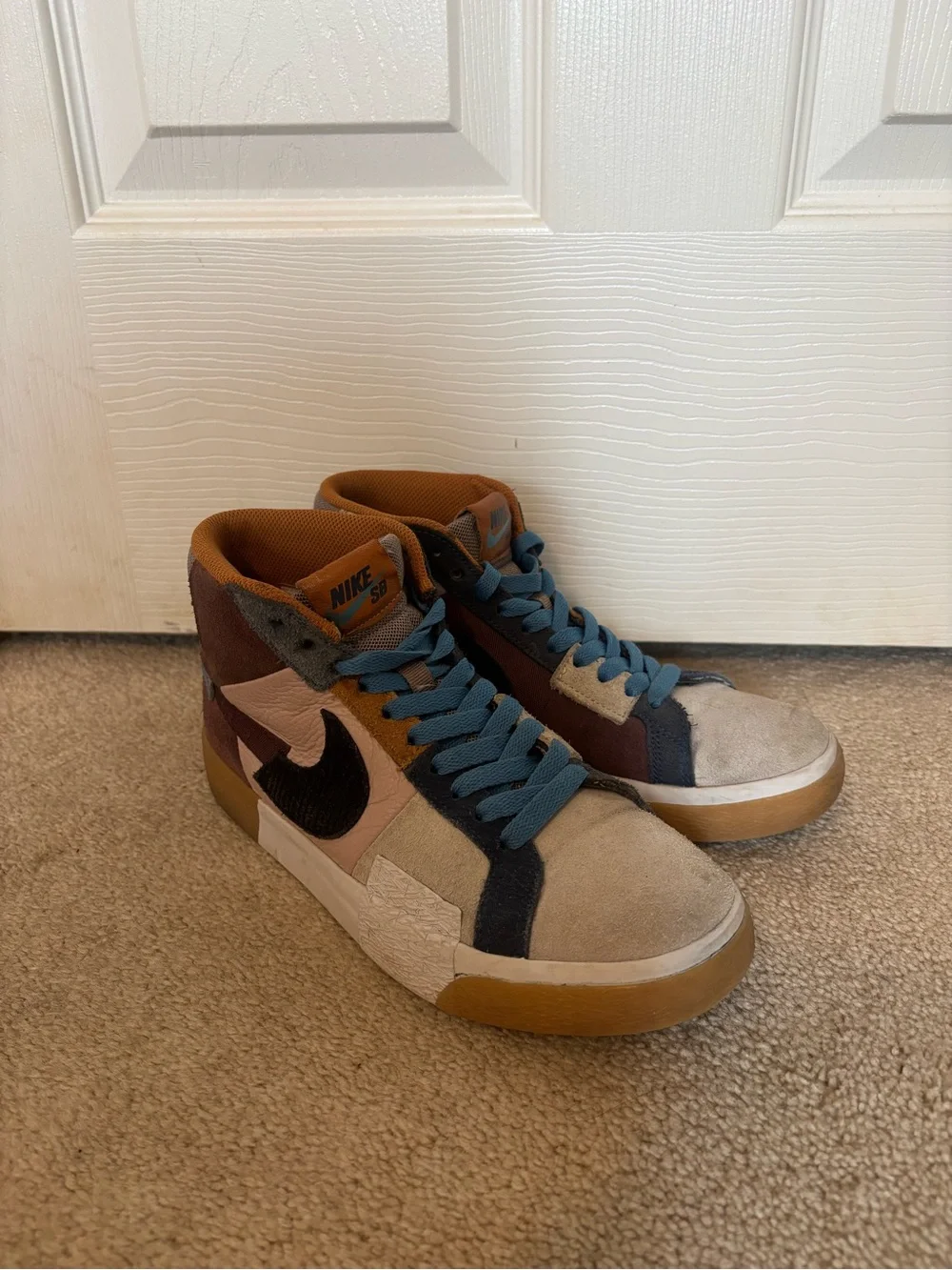 Nike Men's Nike Zoom SB Blazer Mid- Mosaic Brown